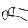 Alloaiweeo [Alo:Ctzen] Ci7603A C2 Big Oversized Dark Gray Horn-Rimmed Glasses