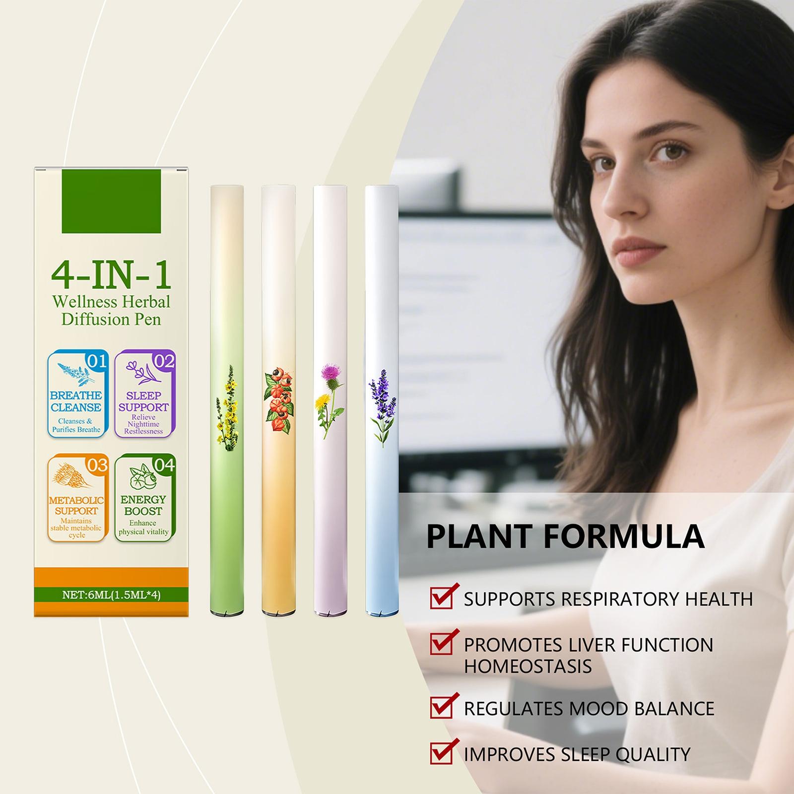 

Травяной энергетический батончик-комбинация повышает энергию, способствует сну, защищает печень и здоровье и очищает легкие в одном.6МЛ One Size зелёный