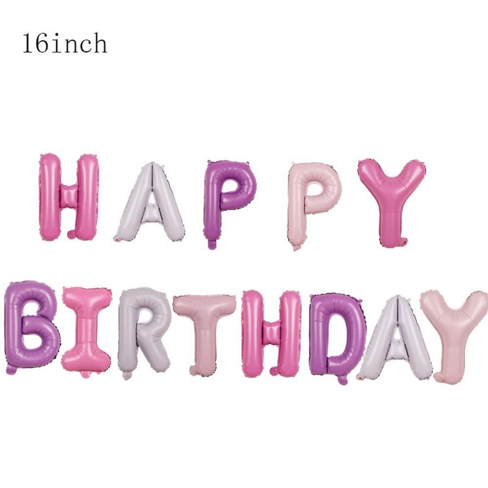 Premium Happy Birthday Aluminum Foil Balloons Ideal For Memorable Celebration Events