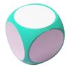 Diy Blank Dice Erasable Foam Dice Game Cube Portable Dry Erase Block Dice Writable Playing Dices Prop Kids Educational Toy