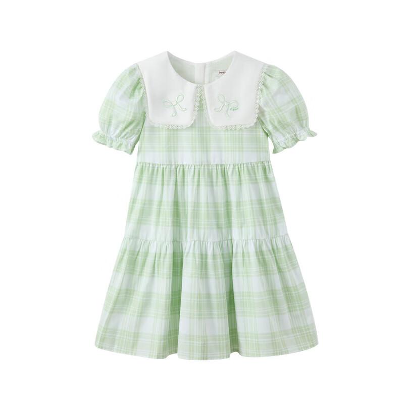 PawinPaw Girls  Cartoon Bear Ruffled Dress 150