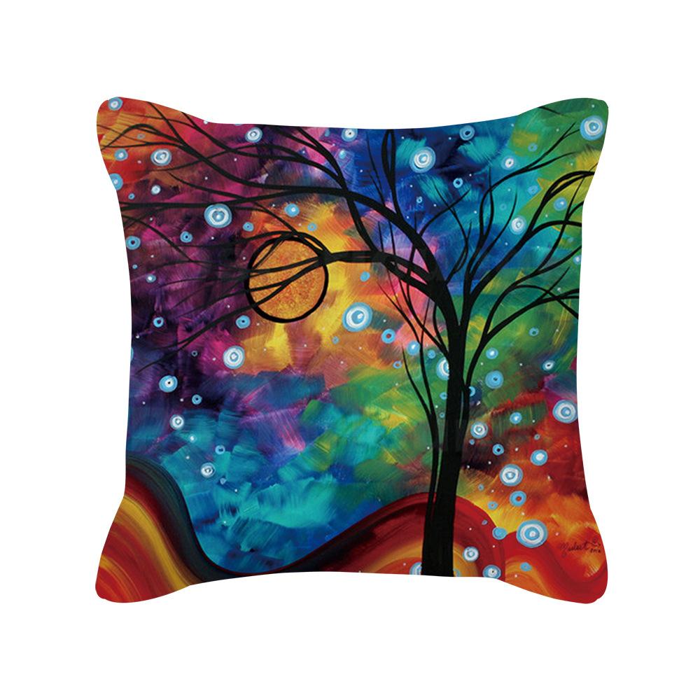 Nordischer Ins Schlichter Stil Kissenbezug Van Gogh Ölgemälde Aquarelldruck Kissenbezug Neues Zuhause