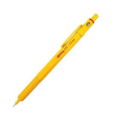 Rotring 600 Mechanical Pencil 0.5mm Yellow Loft Limited w/ HB Lead Japan