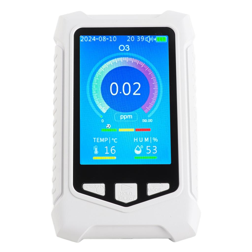 O3 Meter Detector Handheld Colorful USB Charging Sensitive Air Quality Pollution Monitor for Testing