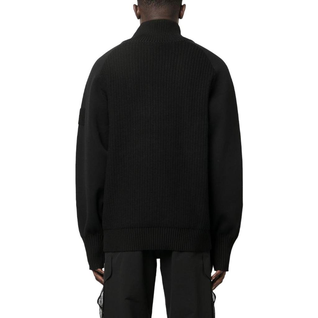 Y-3 Zip-fastening Knitted Sweatshirt IL2058
