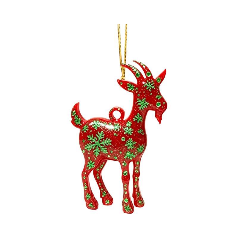 Acrylic Chinese Zodiac Goat Hanging Ornament Auspicious Design For Spring Festival New Year Home Decorationation