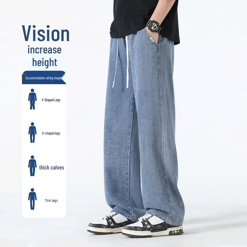 Mark Fairwhale Men's American Retro Straight-Leg Denim Jeans