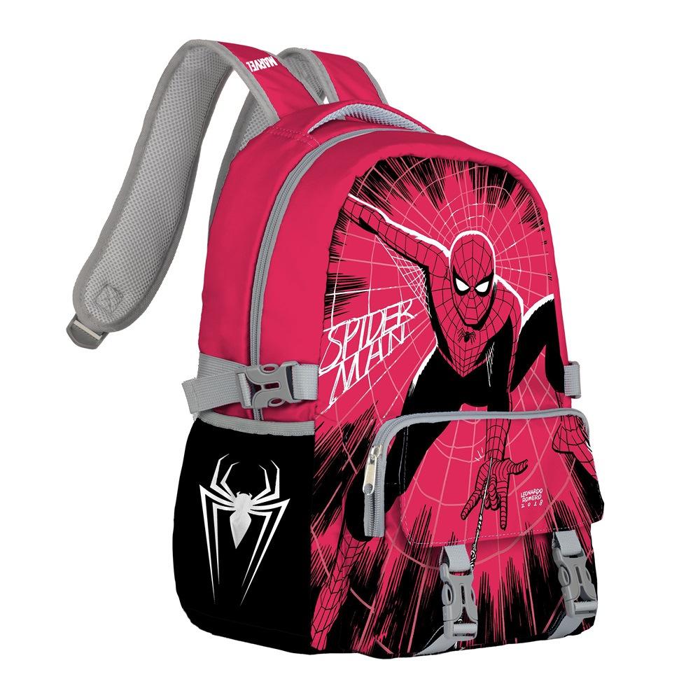 Fully Printed Marvel Schoolbag Student Backpack Large Capacity Breathable Back Protection Burden Reduction Computer Backpack