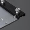 Router Guide Rail Adapter Square Base Plate Multi-Hole for Workshop