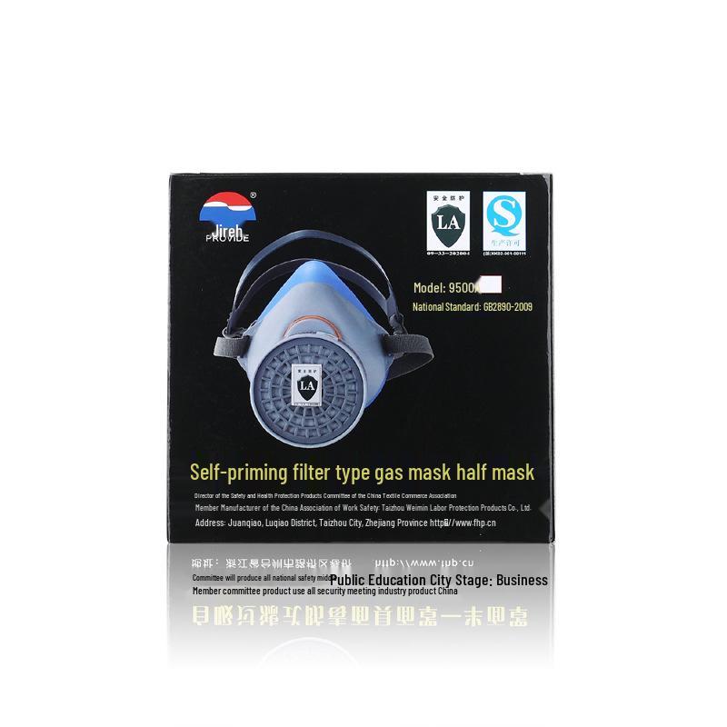 9500A Protective Gas Mask for Organic Gases and Vapors, No. 3