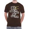 U2 T Shirt IE Paris Event 2015 Ex Tour Unisexs Black M Brown