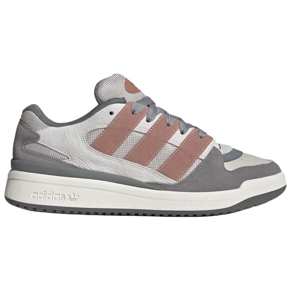 Adidas Originals Forum Puffed Comfortable Soft Low Top Retro Basketball Shoes Unisex Sneaker White JS3161