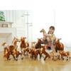 Adorable Plush Horse Toy Stuffed Animal Soft Short Plush Perfect Kids Gift Birthday Mascot