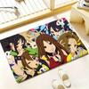Anime K-K-On Floor Mat Bedroom Living Room Flannel Door Mat Non-Slip Home Decor