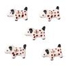 Lovely Ceramic Button Cartoon Ceramic Beads Cartoon Rabbit Puppy Button Beads DIY Jewelry Beads DIY Clothing Beads 1pc