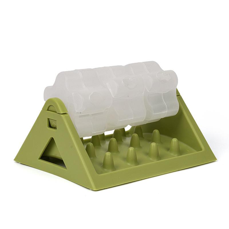 

Interactive Slow Feeder Dog Bowl - Puzzle Toy for Anxiety Relief and Boredom Dog Feeding Toy Puzzle Cat Bowl Controlled Feeding зелений