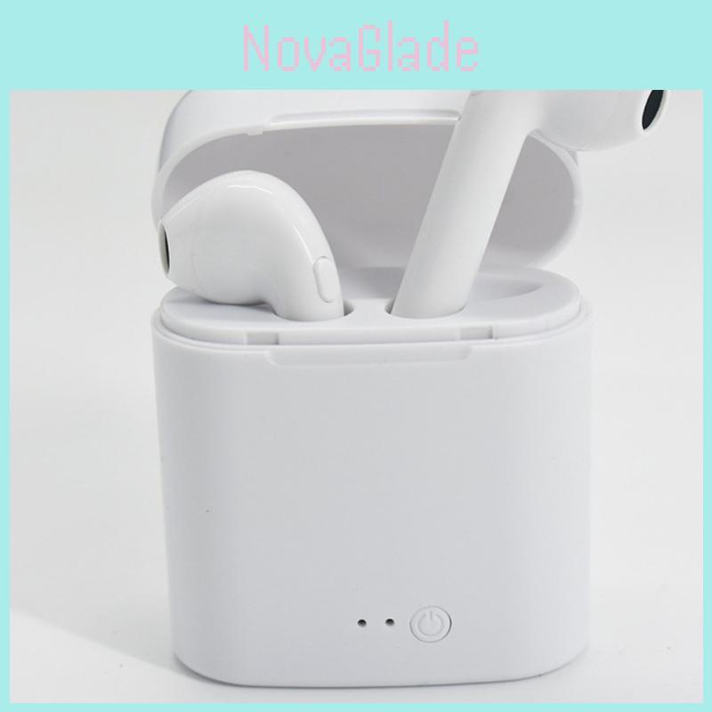 Tws I7 Twins Wireless Earbuds Bluetooth V42 Stereo Headset Earphone All For