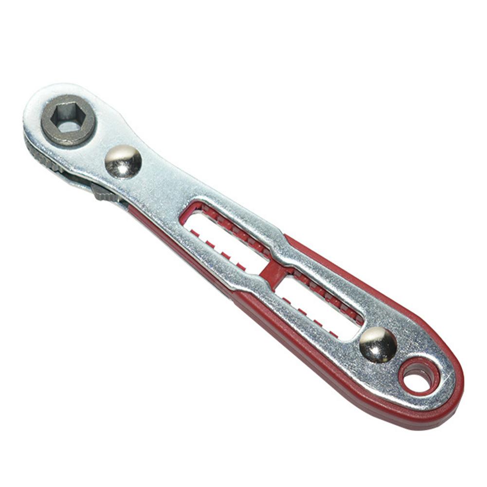 1/2pcs Multi-functional Two-way Ratchet Screwdriver Angle Right Cross Screwdriver Slotted Screwdriver Tool