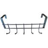 Over Door 5 Hook Clothing Hanger Rack for Hats Scarves and More Storage