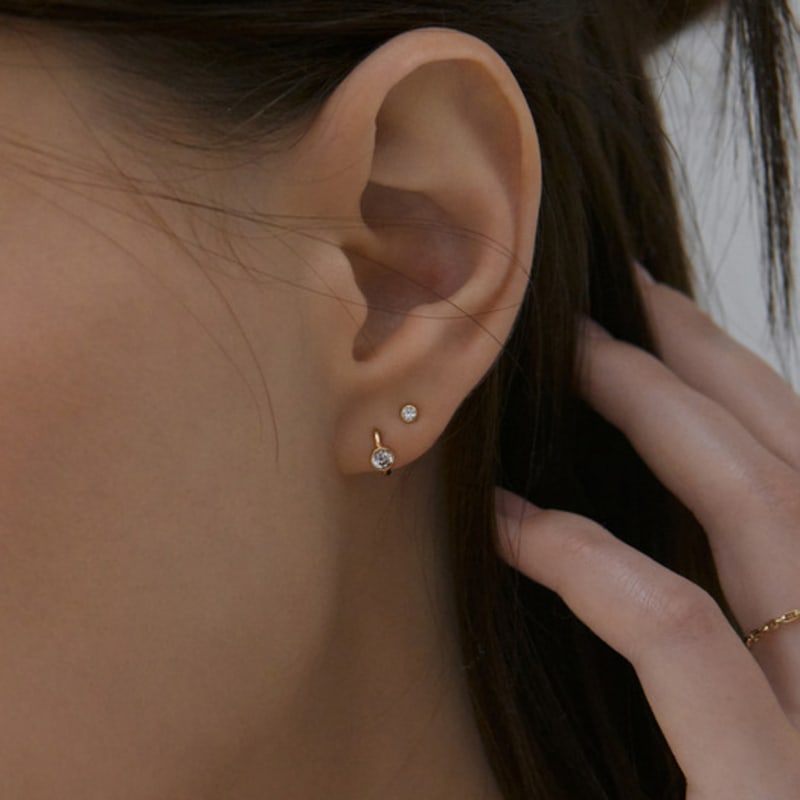 MIAF 14K Venero Mini Piercing