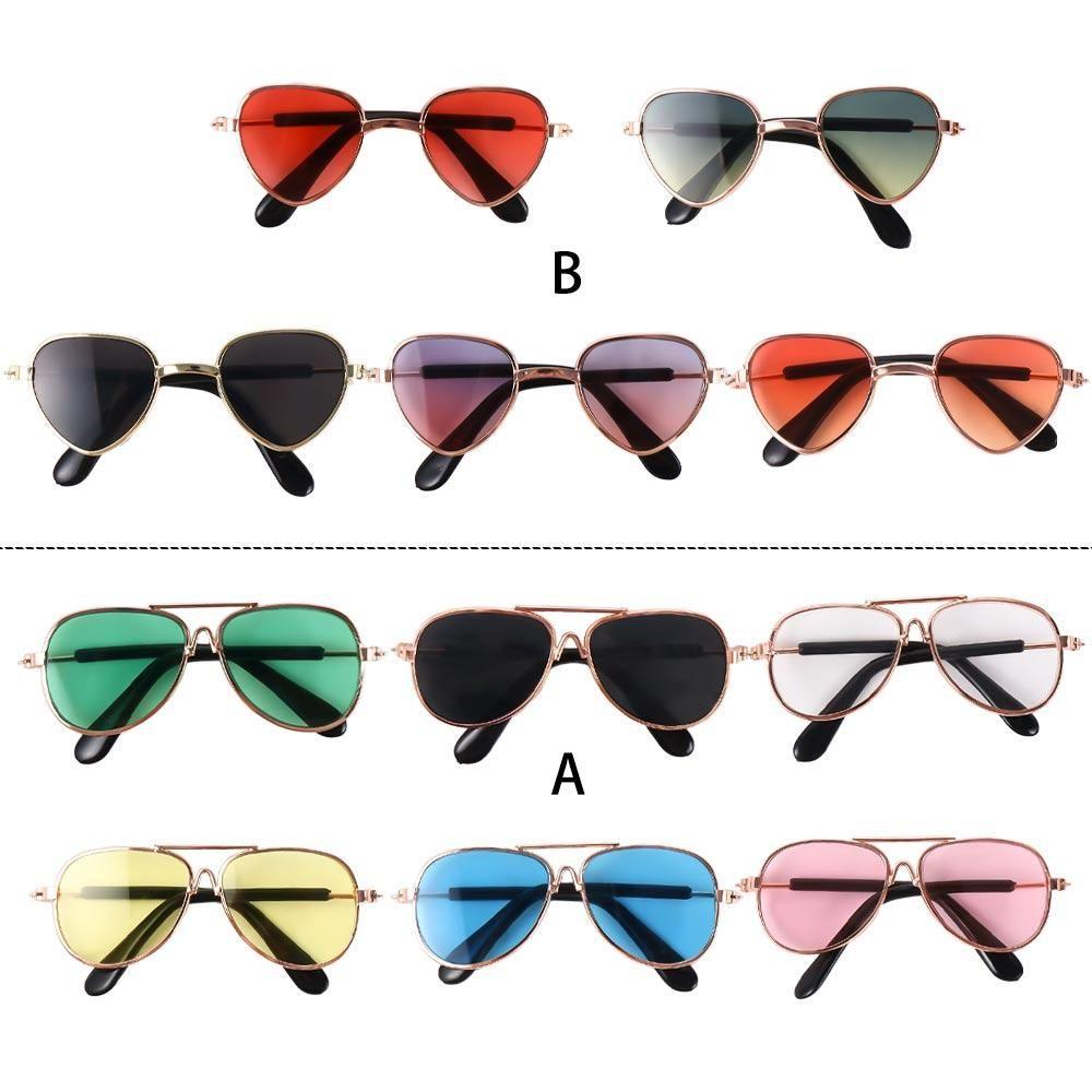 Cute Supplies Fashion Eye Wear Reflection Pet Accessoires Cat Dog Sunglasses Pet Products Pet Glasses Photos Props