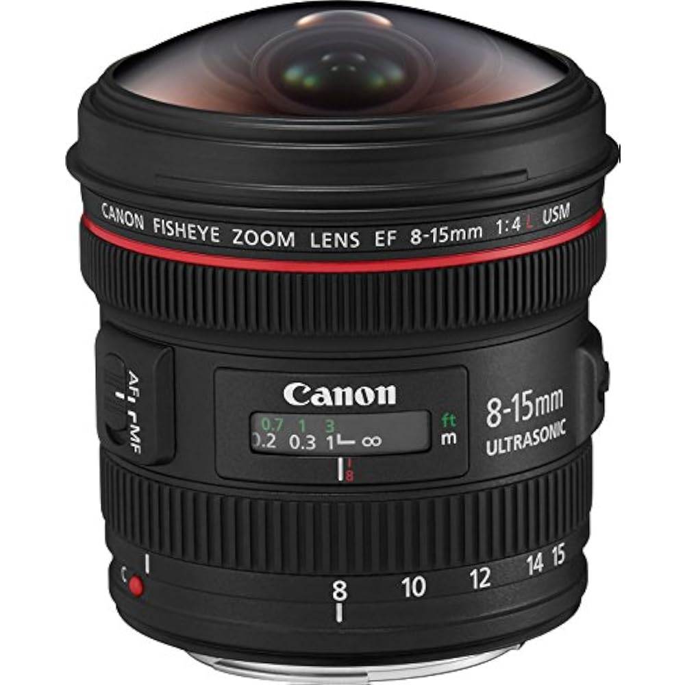 Canon Ultra Wide Angle Zoom Lens EF8-15mm F4L Fisheye USM Full Size Compatible
