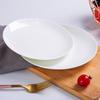 Jingdezhen Pure White Bone China Round Dinner Plates