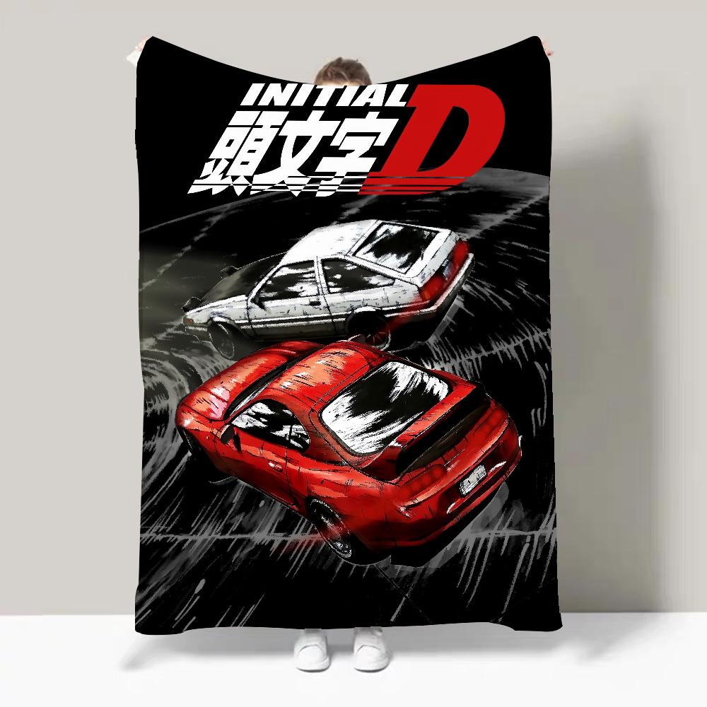 Anime Initial D Blanket Design Lightweight  For Dorms, Naps, Living Room, Office,Sofa,All Season