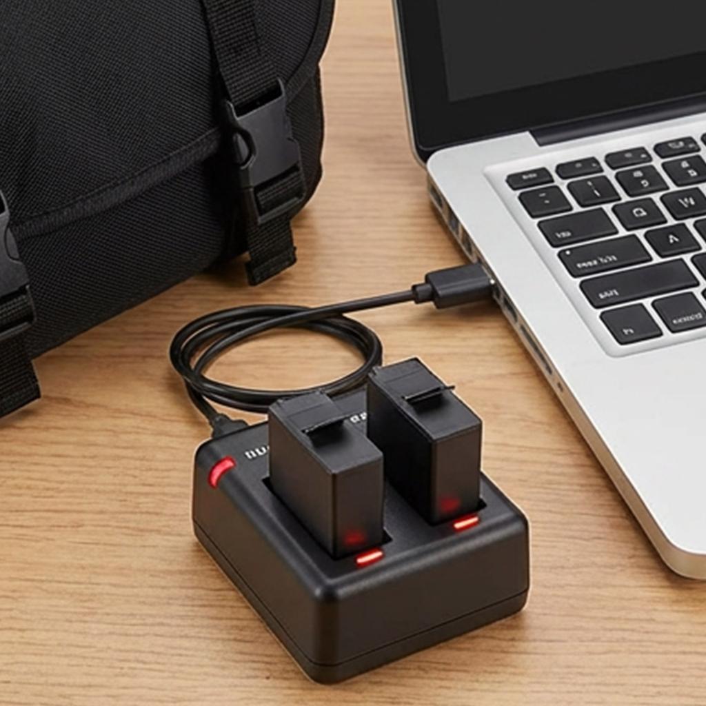 Intelligent Double Slot Battery Chargers Compatible for Batteries Offer Efficient Charging Process Extended Battery Lifes