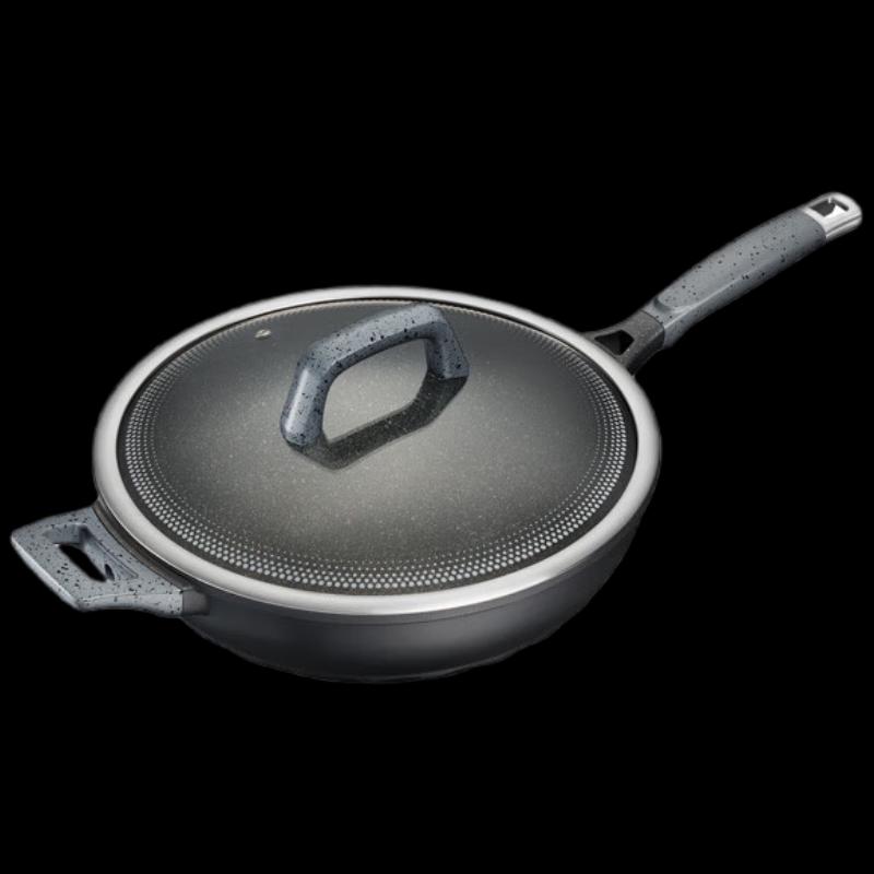 ASD Magic Stone Non-stick Smokeless Wok 32cm