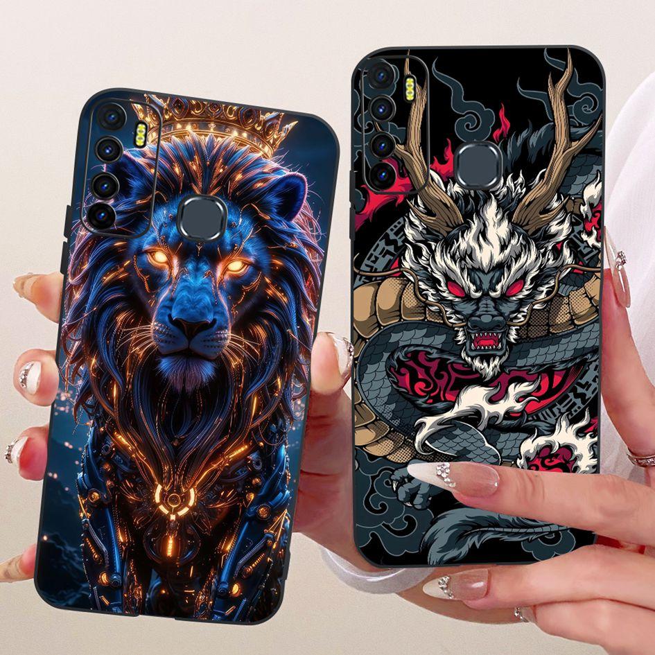 For Infinix Hot 9 Pro Case New Fashion Flower Soft Silicone Phone Cover For Infinix Note 7 Lite Cases Hot 9 Play Hot9 X655 Funda