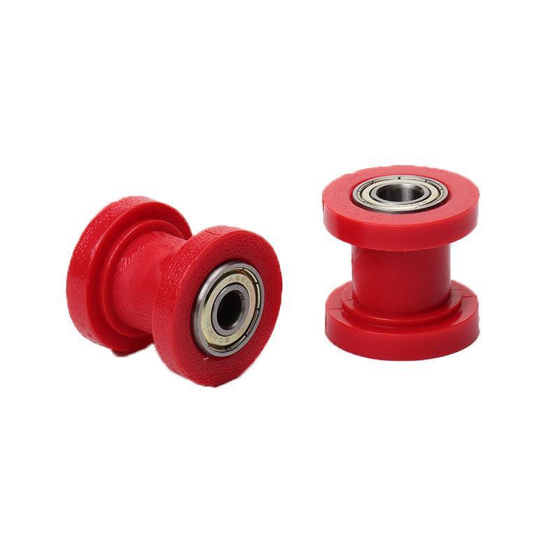 Non-slip Motorcycle 8mm Drive Chain Slider Roller Pulley Tensioner Wheel Guide for Dirt Bike Upgrade