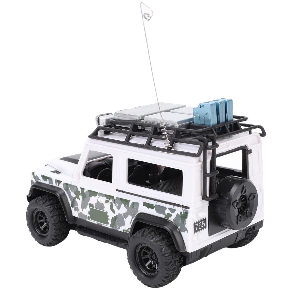 1 24 RC Car, Remote Control Off Road Car for Kids, Electric Climbing Toy Vehicle with LED Lights and Sound, All Terrain
