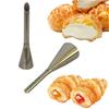 Kitchen Baking Tools Handmade DIY Long Puffs Syringes Pastry Nozzle Tip Set Stainless Steel Cream Puff Icing Piping Nozzle Tools