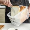 Bread Storage Box 3.4L Capacity Airtight Bread Container for Kitchen Counter Large Sandwich Holder BPA-Free Bread Keeper with Airtight Lid Stackable