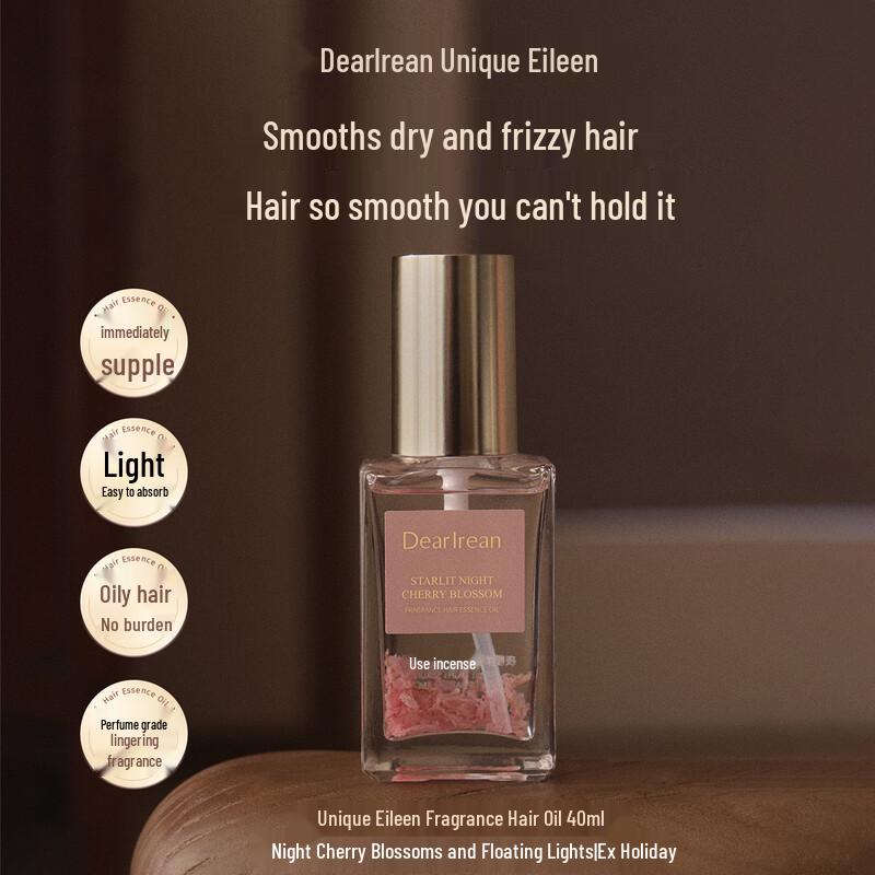 Unique Irene Night Cherry Blossom Scented Hair Oil 40ml