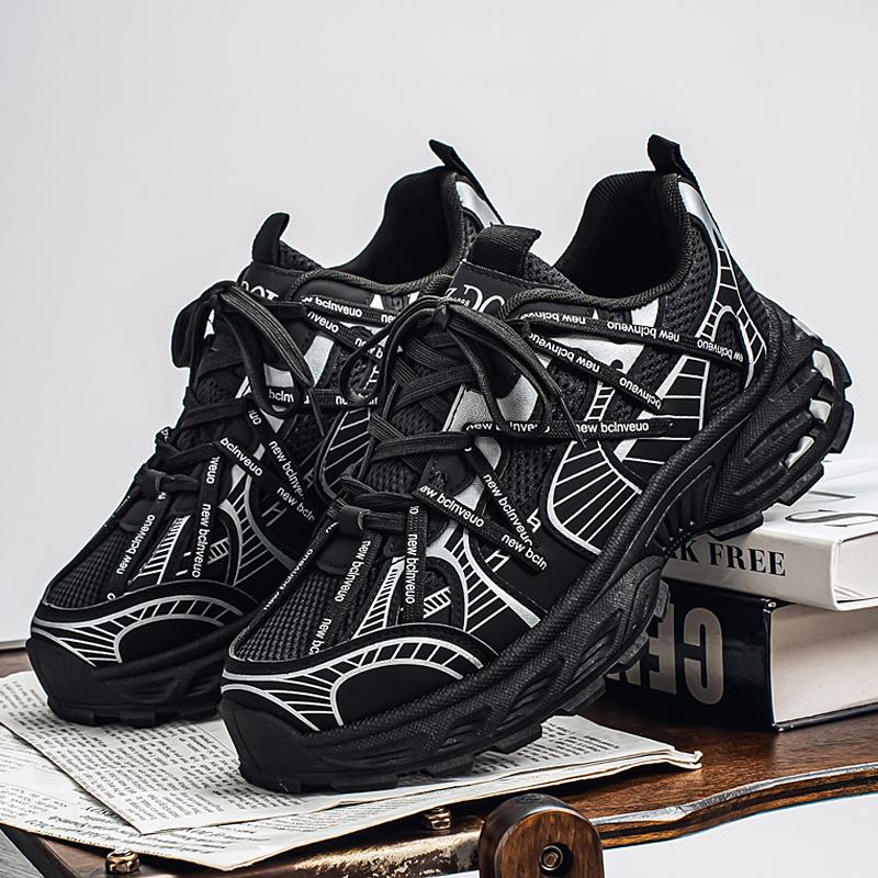 Men 's Casual Four Seasons Fashion Students Comfortable Sneakers Boys Trending Soft Sole Breathable Shoes