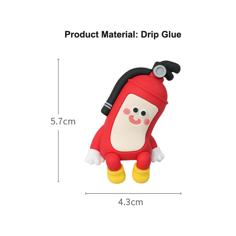 Mr. Extinguisher Mini Party Decoration Creative Central Control Screen Doll Ornaments Funny Resin Office Decor Wholesales 2026