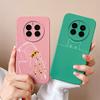 Love Heart Case For Realme 12 Pro Plus 12 Lite Back Cover For Realme12 4G Funda Liquid Silicone Camera Protection Phone Housing