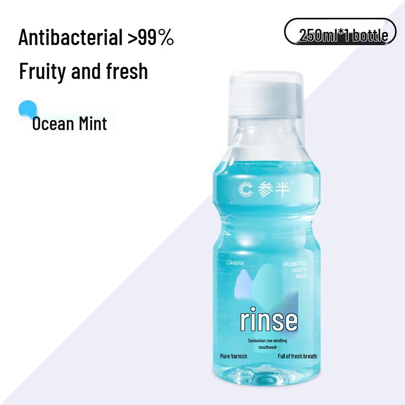 Semi-Probiotic Mint Mouthwash