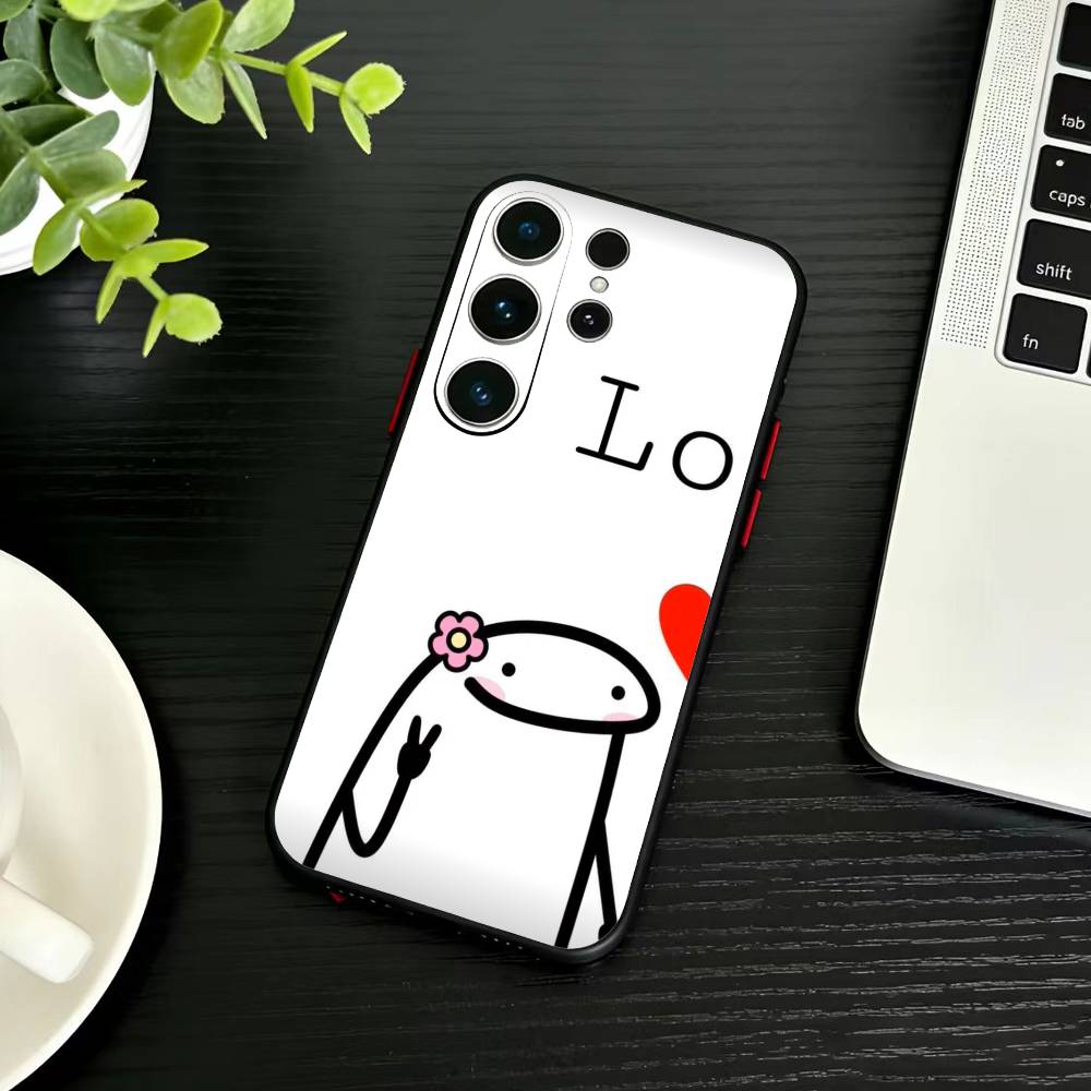 

Funny Middle Finger Cute Phone Case For Samsung S26,S25,S24,S23,S22,S21,S20,Ultra,Plus,FE Black Soft Cover Samsung S21plus