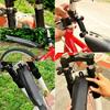 2pcs  Bicycle Mudguards, PA Nylon Front & Rear Mudguards, Carbon Fiber Pattern Bike Fenders Set, Cycling Road Mountain Bike Accessories
