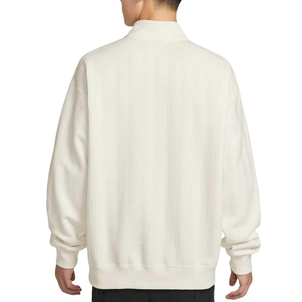 Nike Golf Dri-FIT 1/4 Zip Ribbed Knit Top Sail II0771-133