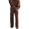 Nike Solid Color Lace-Up Side Pocket Knit Sports Pants Women Bottoms DQ5616-265