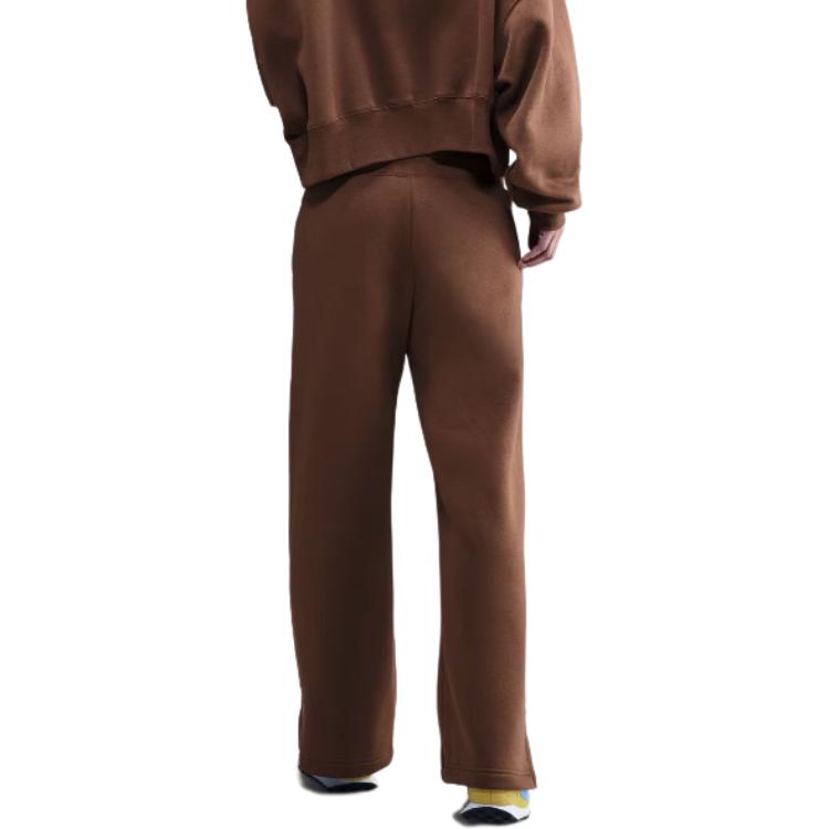 Nike Solid Color Lace-Up Side Pocket Knit Sports Pants Women Bottoms DQ5616-265