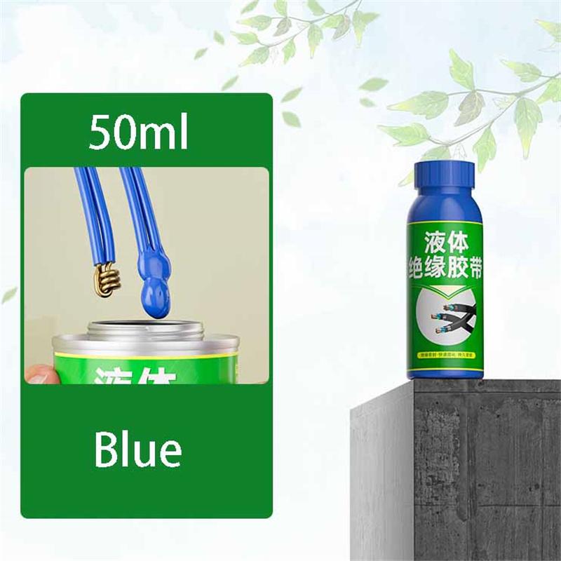 Liquid Electrical Tape Waterproof Sealant for Wires & Data Cables Insulating Flame Retardant Heat Resistant Anti-Leakage Flexible Rubber Coating