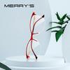 MERRYS DESIGN женские очки «кошачий глаз» в полуоправе, женские модные трендовые очки, оптические очки S2006