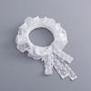 Ruffle Faux Collar Cuffs Sleeves Collar Insert Outfit Enhancer for Office Women Various Occasion Clothing Accessory