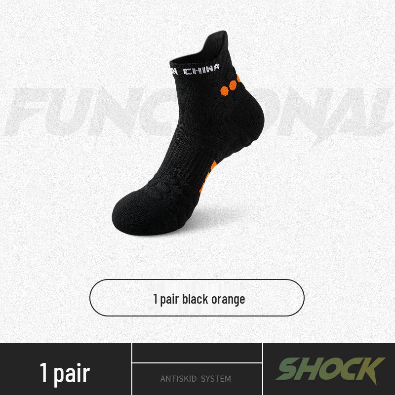 

Men s Mid-Calf Non-Slip Athletic Socks for Running, Basketball, and Badminton Standard 39-44