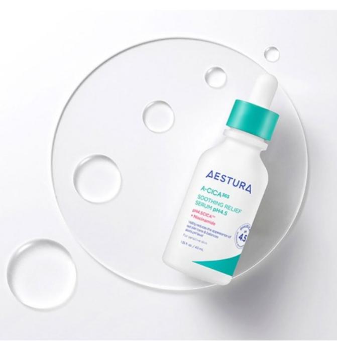 Aestura A-CICA 365 Beruhigendes Reparaturserum pH 4,5 für empfindliche Haut und Haut mit Pickelmalen
